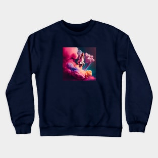 Blast Off - Angle Crewneck Sweatshirt